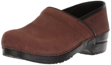 Sanita Women's Signature Pro. Textured Oil Clog in Antique Brown product image