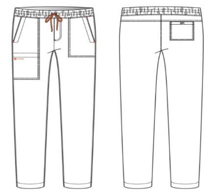 Barco Strong Men's 4-Pocket Elastic Waistband Straight Leg Pant - Image 3