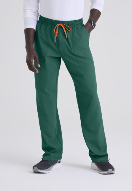 Barco Strong Men's 4-Pocket Elastic Waistband Straight Leg Pant - Image 6