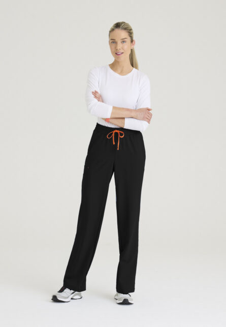Barco Strong Women's 4-Pocket Mid-Rise Straight Leg Pant - Image 5