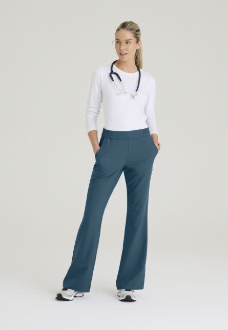 Barco Strong Women's 4-Pocket Mid-Rise Straight Leg Pant - Image 2