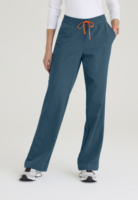 Barco Strong Women's 4-Pocket Mid-Rise Straight Leg Pant - Image 1