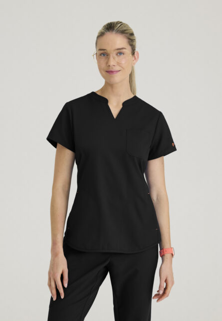 Barco Strong Women's 3-Pocket Modern Neckline Top - Image 4