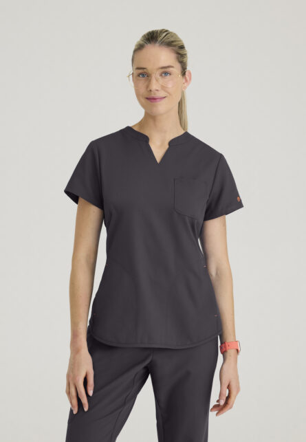 Barco Strong Women's 3-Pocket Modern Neckline Top - Image 12
