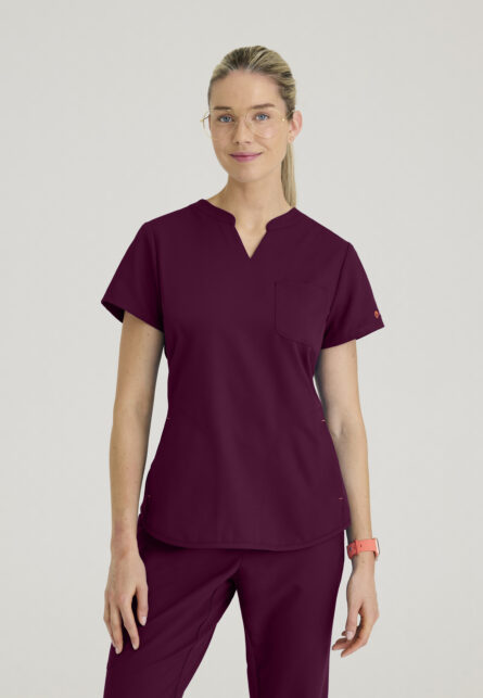 Barco Strong Women's 3-Pocket Modern Neckline Top - Image 14