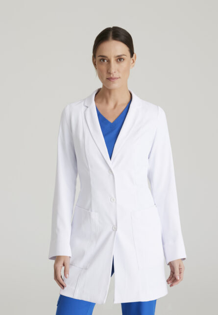 Barco Women's 3 Pocket 30" 3 Button Lab Coat - Image 1