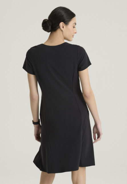 Grey's Anatomy™ by Barco Cultivate Women's 2-Pocket Round Neck Knee Length Dress - Image 2