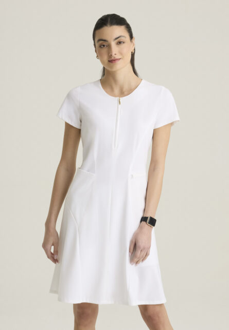Grey's Anatomy™ by Barco Cultivate Women's 2-Pocket Round Neck Knee Length Dress - Image 4