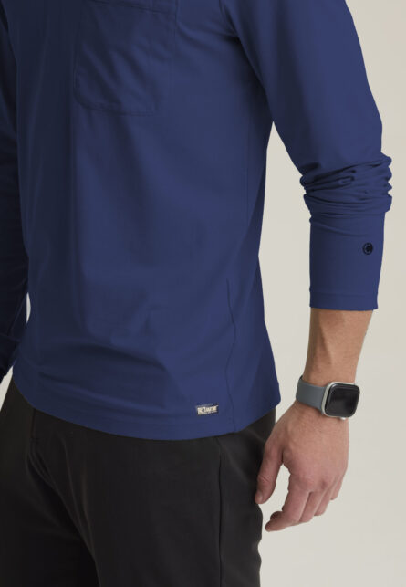 Grey's Anatomy™ by Barco Cultivate Men's 1-Pocket Crew Neck Long Sleeve Tee - Image 5
