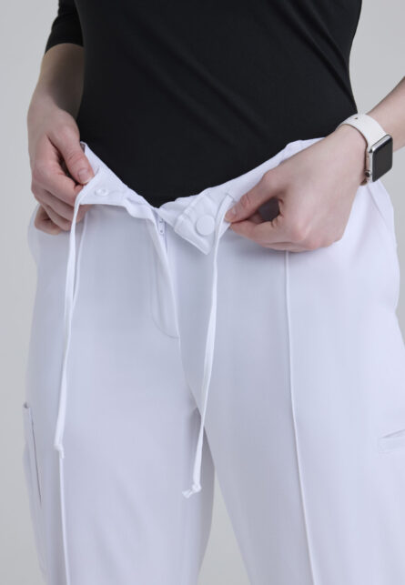 Grey's Anatomy™ by Barco Cultivate Women's 7 -Pocket DTM Logo Waistband Fit & Flare Pant - Image 21