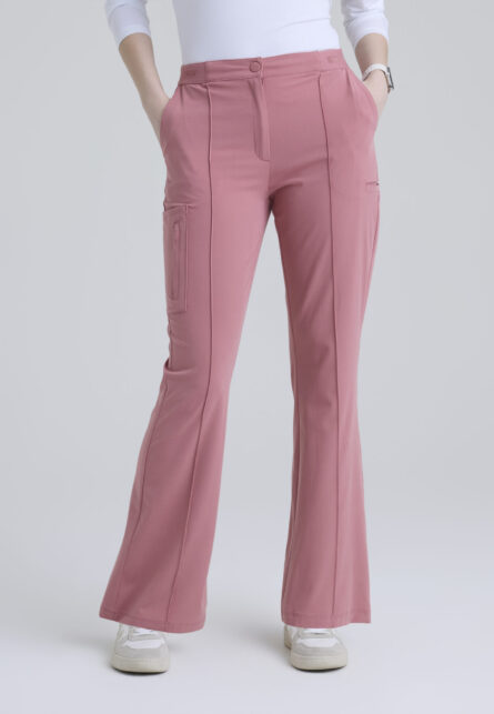 Grey's Anatomy™ by Barco Cultivate Women's 7 -Pocket DTM Logo Waistband Fit & Flare Pant - Image 14
