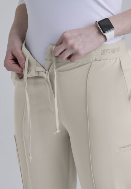 Grey's Anatomy™ by Barco Cultivate Women's 7 -Pocket DTM Logo Waistband Fit & Flare Pant - Image 17