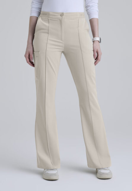 Grey's Anatomy™ by Barco Cultivate Women's 7 -Pocket DTM Logo Waistband Fit & Flare Pant - Image 16