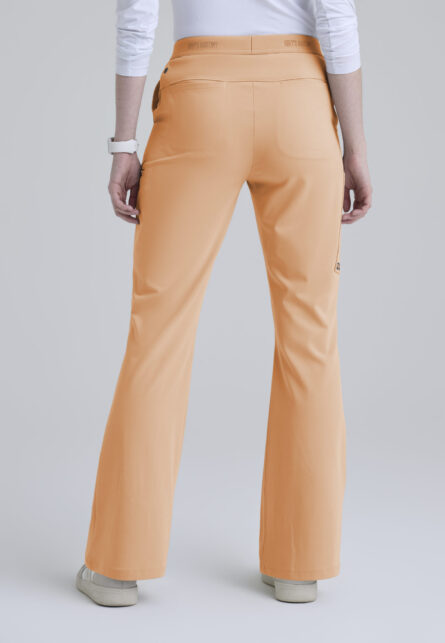 Grey's Anatomy™ by Barco Cultivate Women's 7 -Pocket DTM Logo Waistband Fit & Flare Pant - Image 11