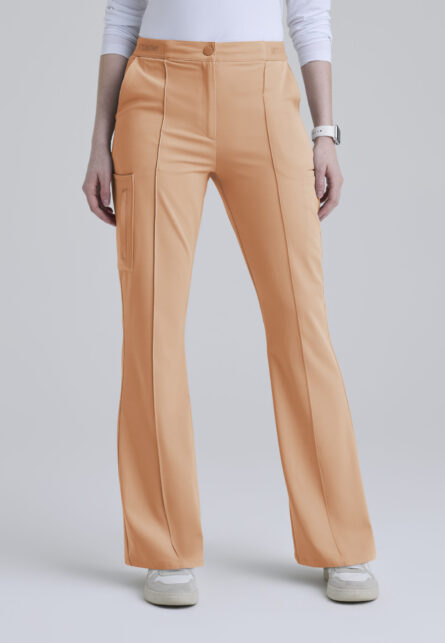 Grey's Anatomy™ by Barco Cultivate Women's 7 -Pocket DTM Logo Waistband Fit & Flare Pant - Image 10