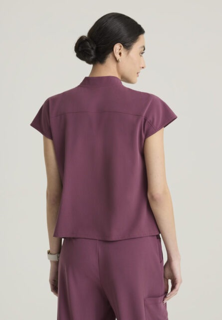Grey's Anatomy™ by Barco Cultivate Women's 6-Pocket Sportneck Zip-Front Top - Image 7