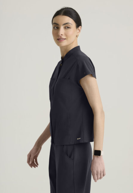 Grey's Anatomy™ by Barco Cultivate Women's 6-Pocket Sportneck Zip-Front Top - Image 19