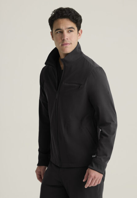 Grey's Anatomy™ by Barco Cultivate Men's 5-Pocket Collared Zip-Front Warm-Up Jacket - Image 5