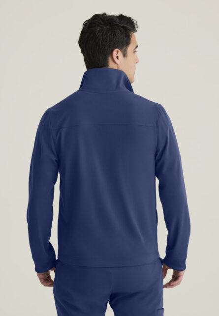 Grey's Anatomy™ by Barco Cultivate Men's 5-Pocket Collared Zip-Front Warm-Up Jacket - Image 7