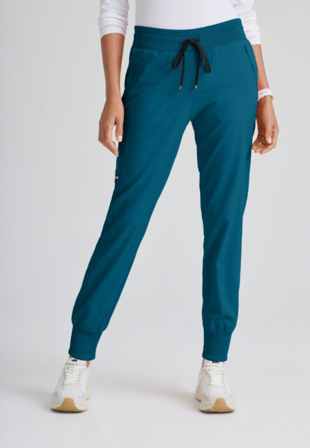 Grey's Anatomy Spandex Stretch Eden Jogger-5 Pocket Scrubs - Image 1