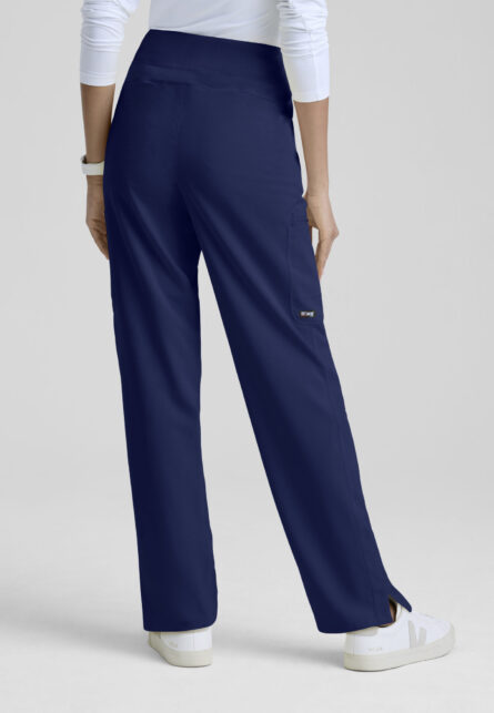 Grey's Anatomy Spandex-Stretch Women's 7-Pocket Rib Waistband Slim Leg Pant - Image 7