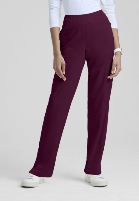 Grey's Anatomy Spandex-Stretch Women's 7-Pocket Rib Waistband Slim Leg Pant - Image 13