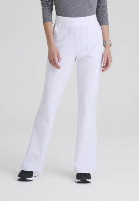 Grey's Anatomy Evolve Women's 6 Pocket Jersey Waistband Fit & Flare Pant - Image 24