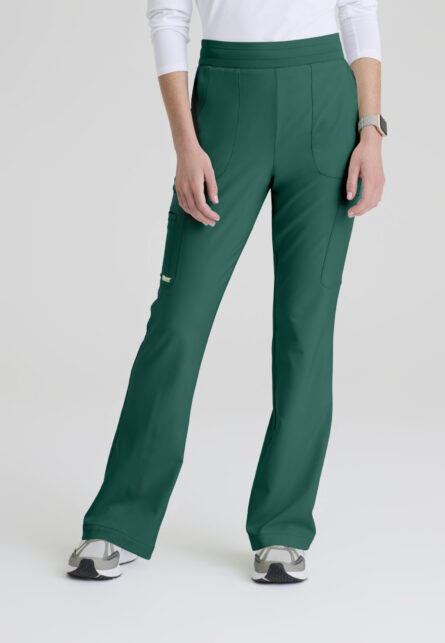 Grey's Anatomy Evolve Women's 6 Pocket Jersey Waistband Fit & Flare Pant - Image 16