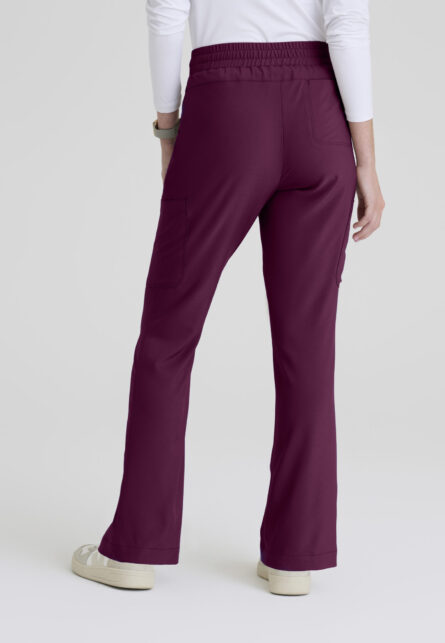 Grey's Anatomy Evolve Women's 6 Pocket Jersey Waistband Fit & Flare Pant - Image 27