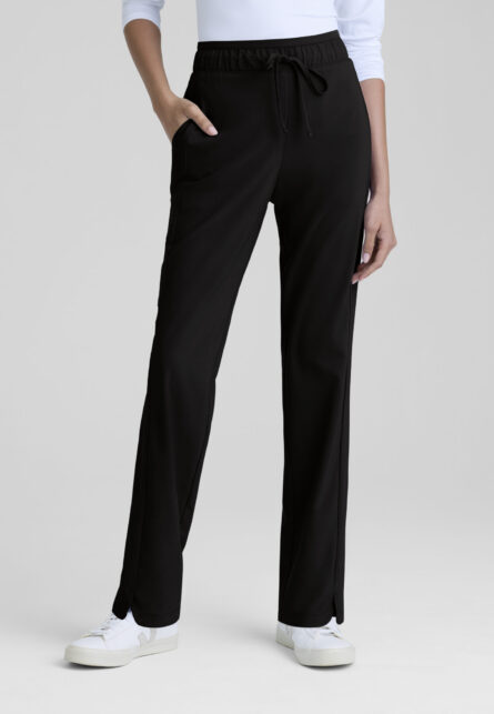 Grey's Anatomy Evolve Women's 5-Pocket Elastic Waistband Straight Leg Pant - Image 4