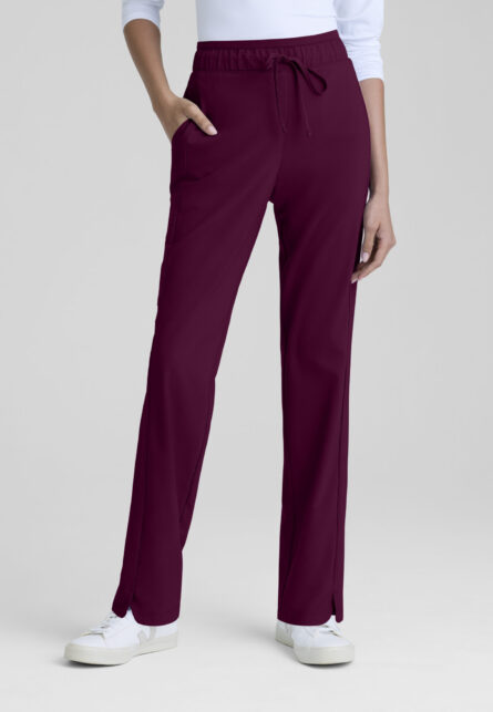 Grey's Anatomy Evolve Women's 5-Pocket Elastic Waistband Straight Leg Pant - Image 11