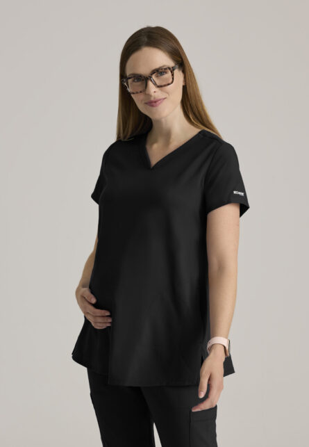 Grey's Anatomy Evolve Promise 2-Pocket Maternity Top - Image 1