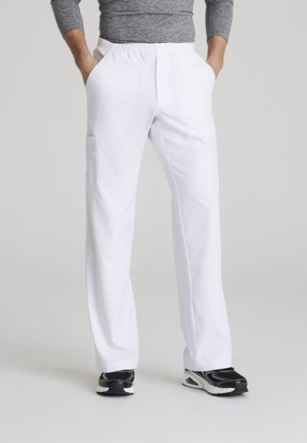 Skechers™ by Barco Men’s Cargo Scrub Pant with Drawstring Elastic Waistband
