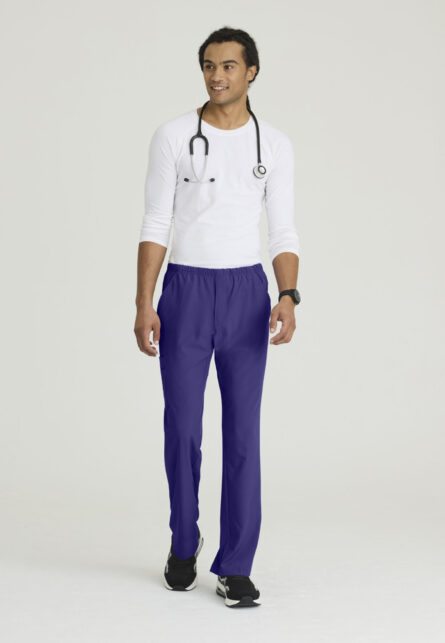 Skechers™ by Barco Men’s Cargo Scrub Pant with Drawstring Elastic Waistband