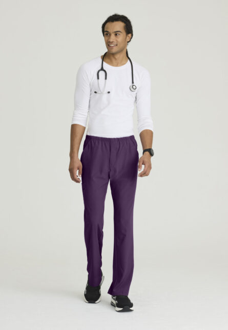 Skechers™ by Barco Men’s Cargo Scrub Pant with Drawstring Elastic Waistband