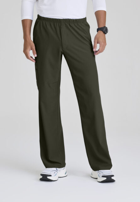 Skechers™ by Barco Men’s Cargo Scrub Pant with Drawstring Elastic Waistband