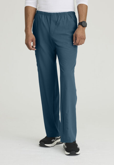 Skechers™ by Barco Men's Cargo Scrub Pant with Drawstring Elastic Waistband - Image 1