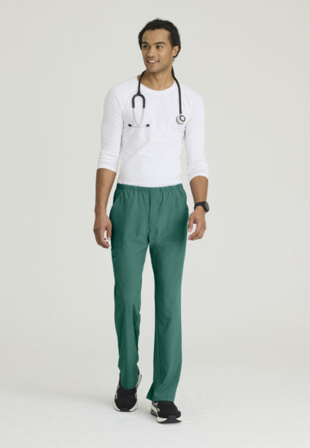Skechers™ by Barco Men’s Cargo Scrub Pant with Drawstring Elastic Waistband