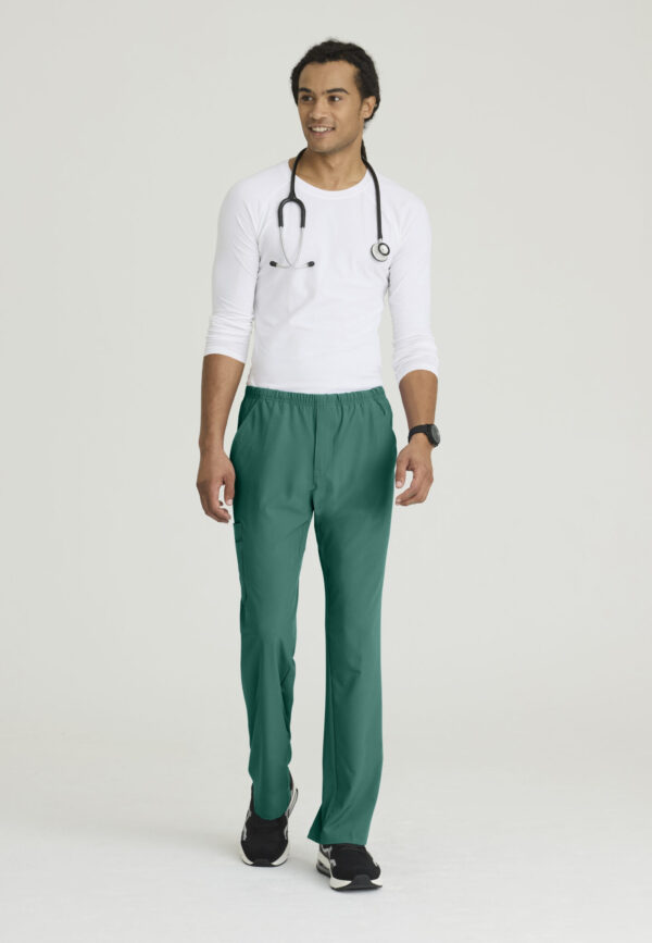 Skechers™ by Barco Men’s Cargo Scrub Pant with Drawstring Elastic Waistband