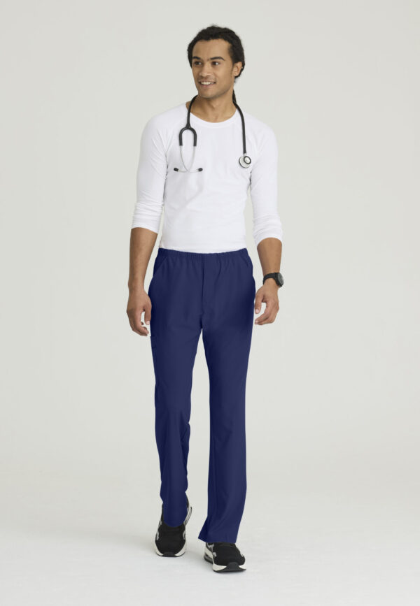 Skechers™ by Barco Men’s Cargo Scrub Pant with Drawstring Elastic Waistband
