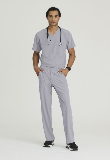 Skechers™ by Barco Men’s Cargo Scrub Pant with Drawstring Elastic Waistband