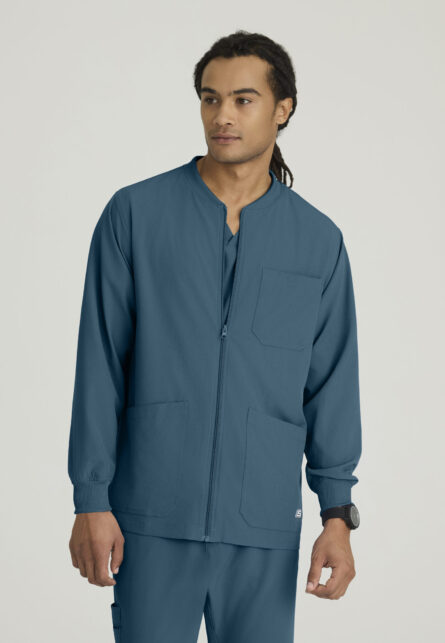 Skechers™ by Barco Men's 3 Pocket Warm-Up Zip Jacket - Image 1