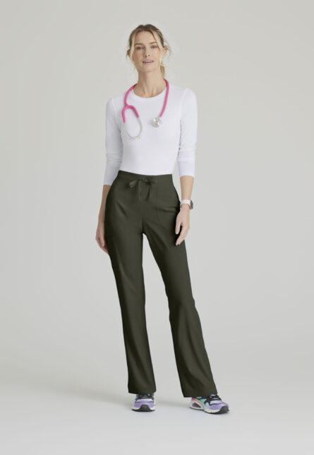 Skechers™ by Barco Women's Cargo Scrub Pant with Drawstring Elastic Waistband - Image 26
