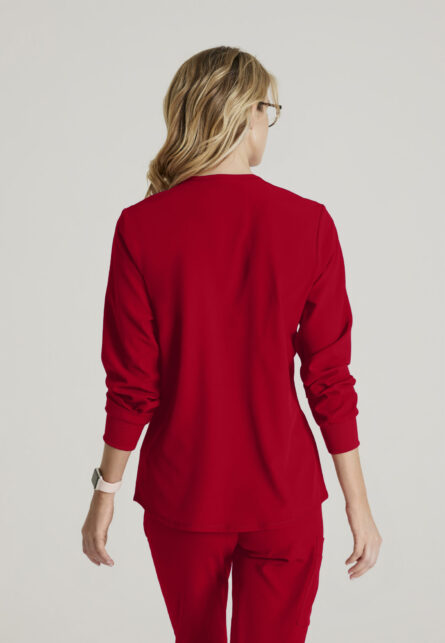 Skechers™ by Barco Women’s 2 Pocket Warm-Up Scrub Jacket With Eco-Friendly Stretch Fabric
