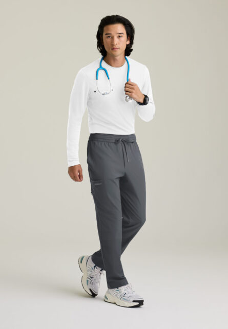 Skechers™ by Barco Men's 1 Pocket Crew Neck Long Sleeve Tee - Image 9