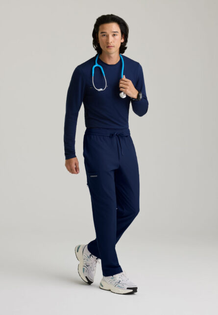 Skechers™ by Barco Men's 1 Pocket Crew Neck Long Sleeve Tee - Image 5