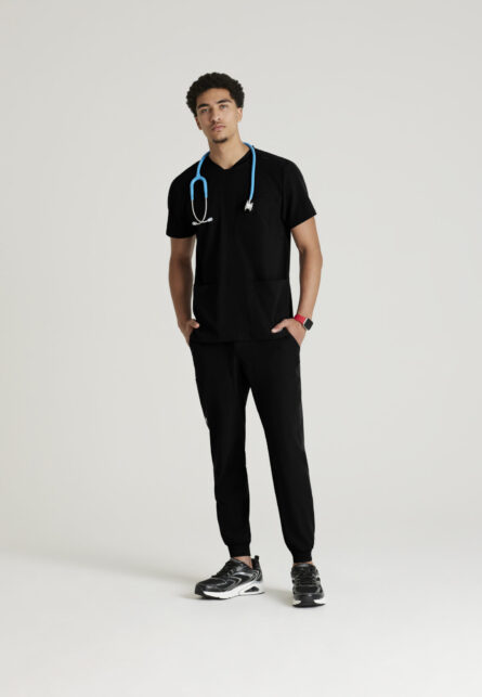 Skechers™ by Barco Men’s Jogger Scrub Pant with Drawstring Elastic Waistband and Cargo Pocket
