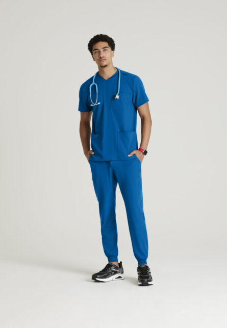 Skechers™ by Barco Men’s Jogger Scrub Pant with Drawstring Elastic Waistband and Cargo Pocket
