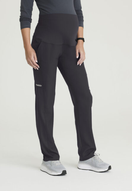 Skechers by Barco Women's 7 Pocket Maternity Straight Leg Pant - Image 6