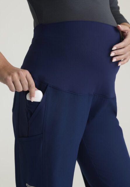 Skechers by Barco Women's 7 Pocket Maternity Straight Leg Pant - Image 5